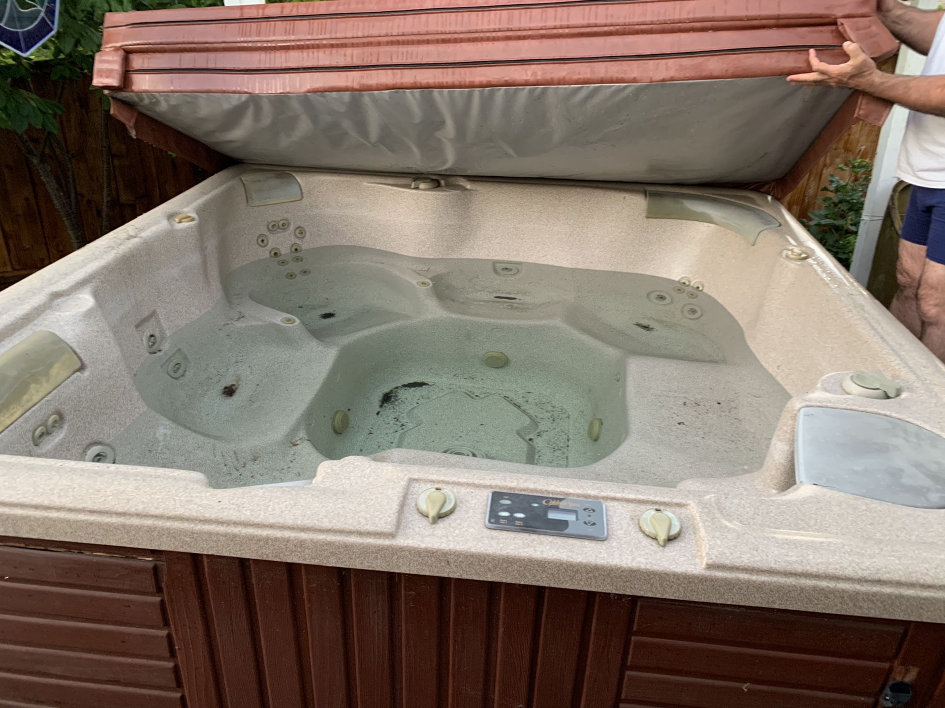 hot tub leather Cover