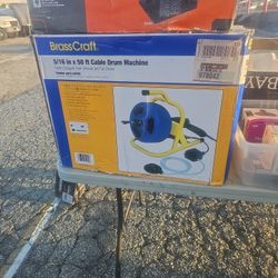 Cable Drum Snake Machine