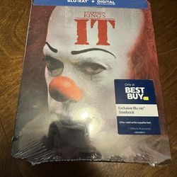 It Horror Movie. Blu-ray Steelbook New And Sealed