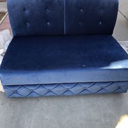 Semi new unique Velvet Daybed Or Small Sofa Bed $540