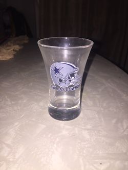 DALLAS COWBOYS SHOT GLASS