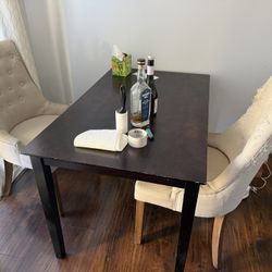 Free Dining Table With 2 Dining Chair Give Away
