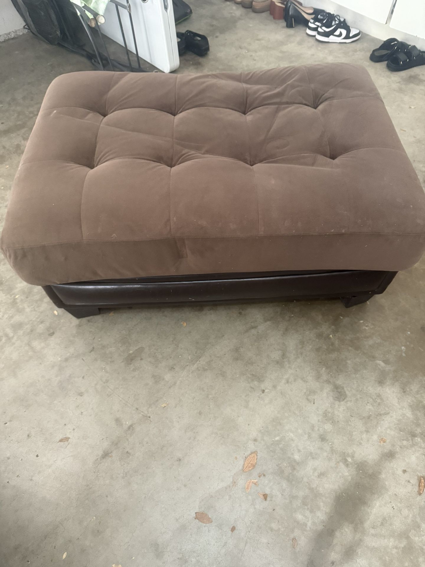 Brown Ottoman