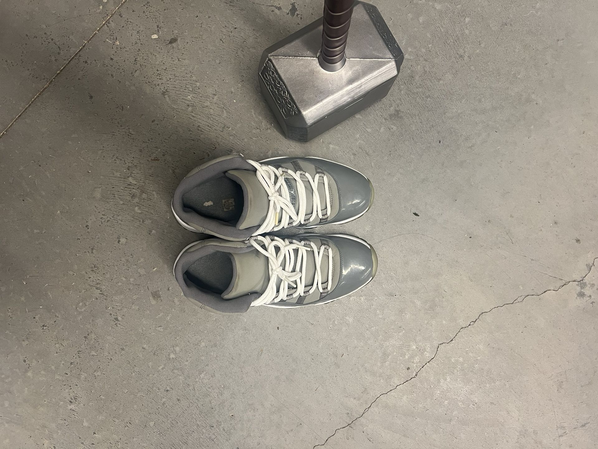 Cool Grey 11s Size 12