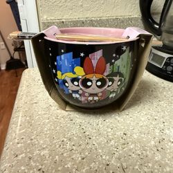 Power Puff Ramen Bowl With Chopsticks
