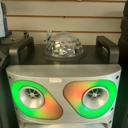 Party Speaker 🔊 With Mic And Remote Control Work With Bluetooth USB Cash Deal 