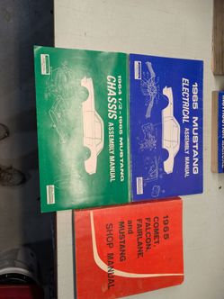 64/65 Mustang manuals
