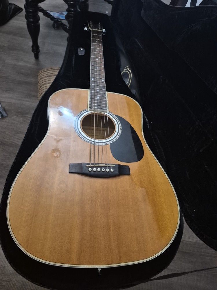 Guitar ..give Me An Offer Looking For $100 But Shoot Me An Offer Close To It