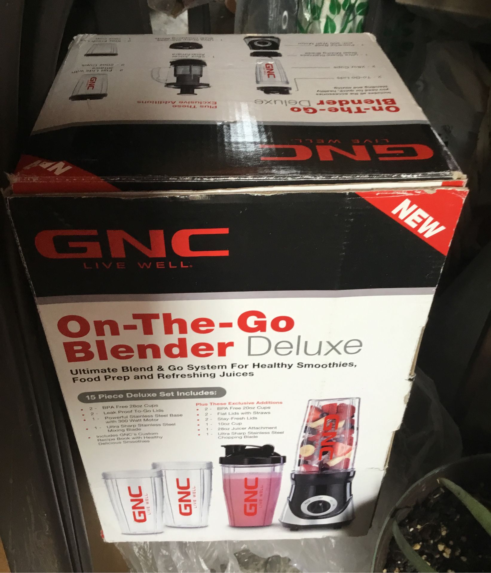 GNC On-the-Go Blender new.