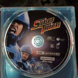 Starship Troopers 4k Ultra Hd Disc Only 