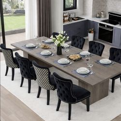 Large Modern Dinning table 118"