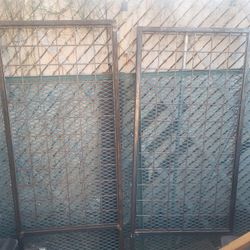 2x2x4  Rock gabion  on mailbox Made out of 2x2 angle iron an 1/4 gauge   metal grate  will come with a cement pad foundation  2x2 that will Anchor dow