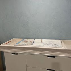 Brand new changing station topper with changing pad