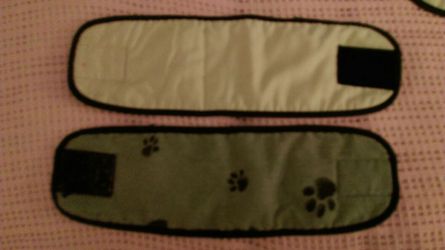 16" belly bands for male dogs and puppies