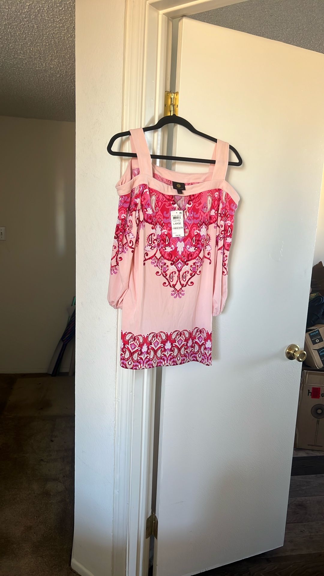 Cherry And pink Tunic