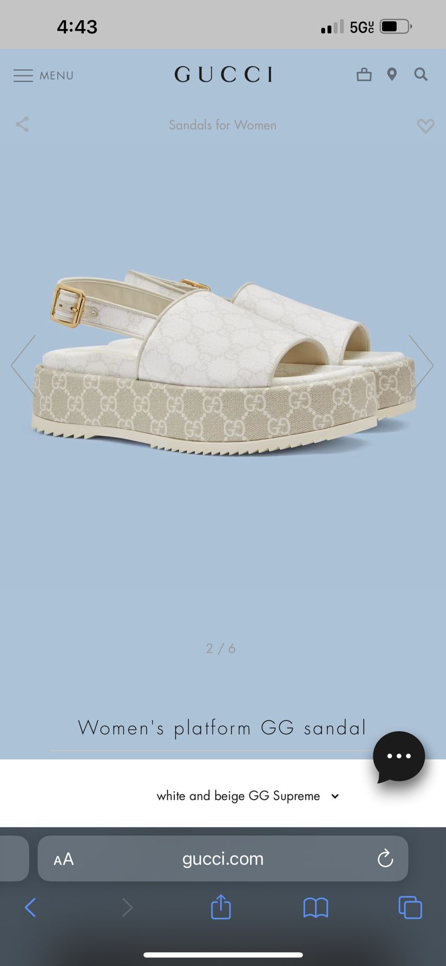 Gucci Sandals