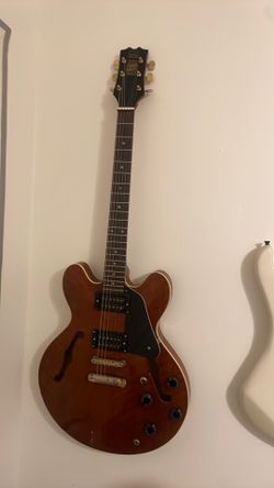 70s Hondo  hollow body guitar