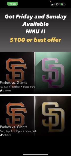 Friday or Sunday Game $100 Or BEST OFFER