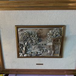 Silver Vintage Italian Sculpture