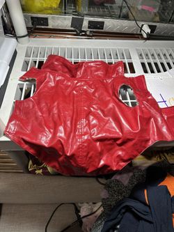 Size Medium Leather Dog Best