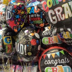 Grad Mylar Balloons 18 Inch 