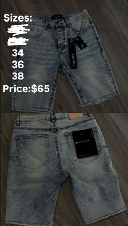 purple brand shorts
