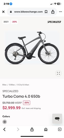 Hi End E Bike ! como 4.0 Turbo  SPECIALIZED 
