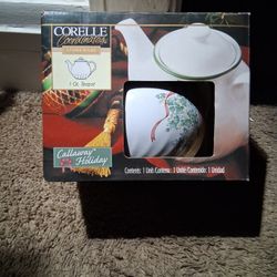 Brand New Vintage Discontinued Limited Edition 1999 Corelle Coordinates Stoneware 1 Qt. Teapot