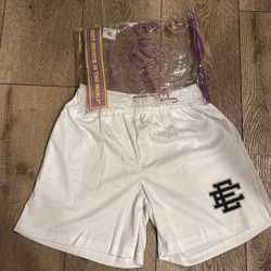 Eric Emmanuel “Basic White” Shorts 