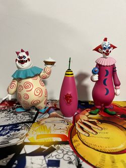 NECA Toony Terrors Killer Klowns from Outer Space Slim Chubby 2-Pack Set