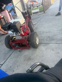 Trike bike with Honda gx120 engine