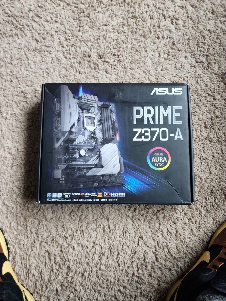 ASUS PRIME Z370-A LGA1151 DDR4 DP HDMI DVI M.2 USB 3.1 Z370 ATX Motherboard with USB 3.1 for 8th Generation Intel Core Processors