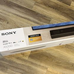 Sony (HT-A5000) 5.1.2ch Premium Dolby Atmos Soundbar System – 450W | 4K HDR | 360 Spatial Audio