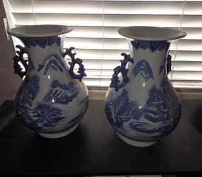 Set of vintage vases