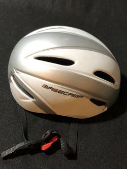White/gray Basecamp Helmet M/L 56-52cm 226-230 Grams