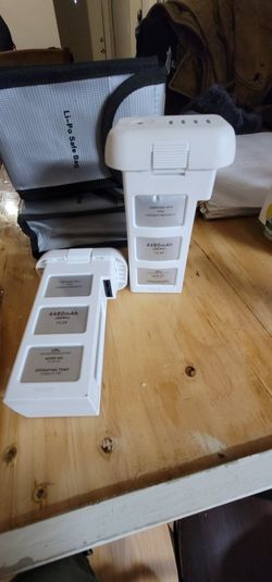 2 Drone Batterys