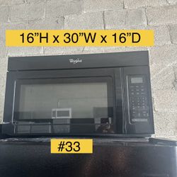 Whirlpool Microwave Electric (#33)