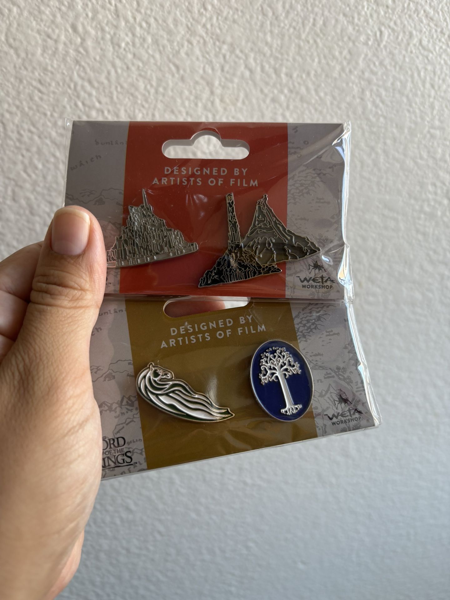 Lord Of The Rings Pin Set 