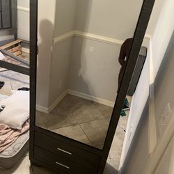 Mirror And Night Stand 