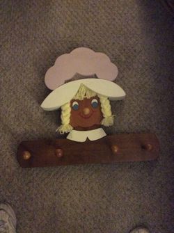 Wood coat/ clothes rack