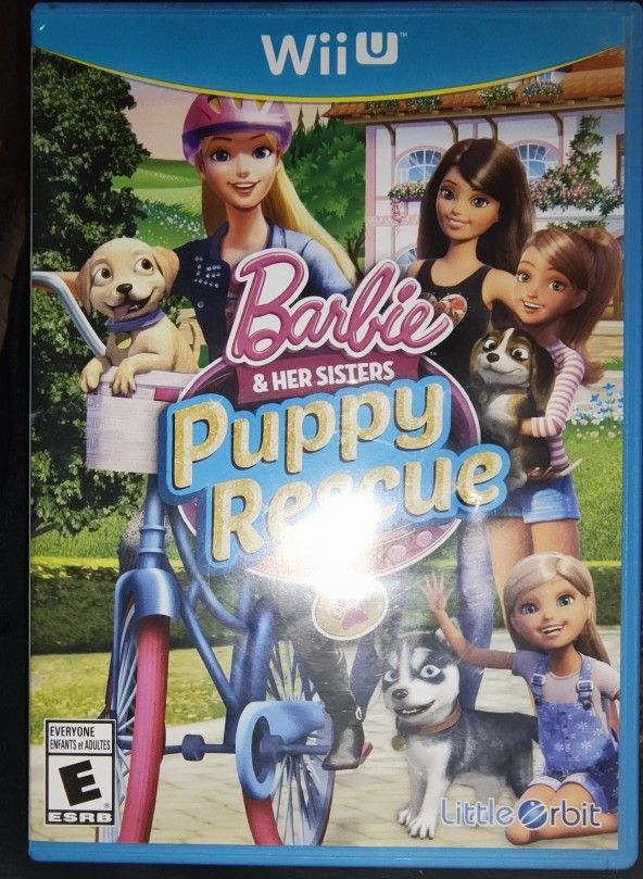 Wi-U Barbie And Her Sisters Puppy Rescue
