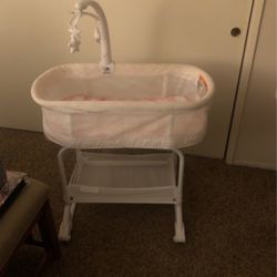 Baby Girl Bassinet 