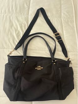 Coach nylon baby bag