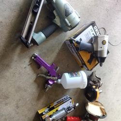 Lot of Air Tools