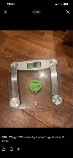 Weight Watchers Glass Scale with brand new battery