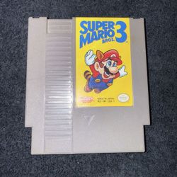 “ SUPER MARIO 3” Original Nintendo NES Video Game 