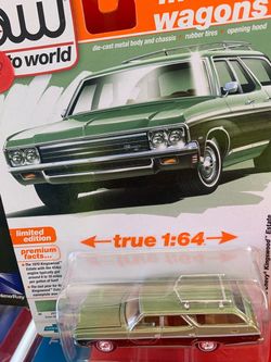 Die cast Auto World 1/64 scale Rubber Tires