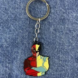 Deadpool & Wolverine 4 inch Keychain 