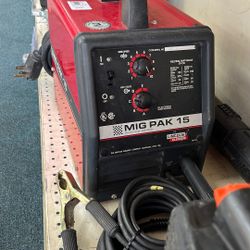 Lincoln Electric Mig Pak 15 Auto Welder 