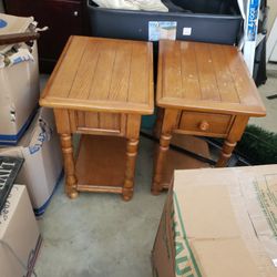 Two End Tables 25.00 Each 